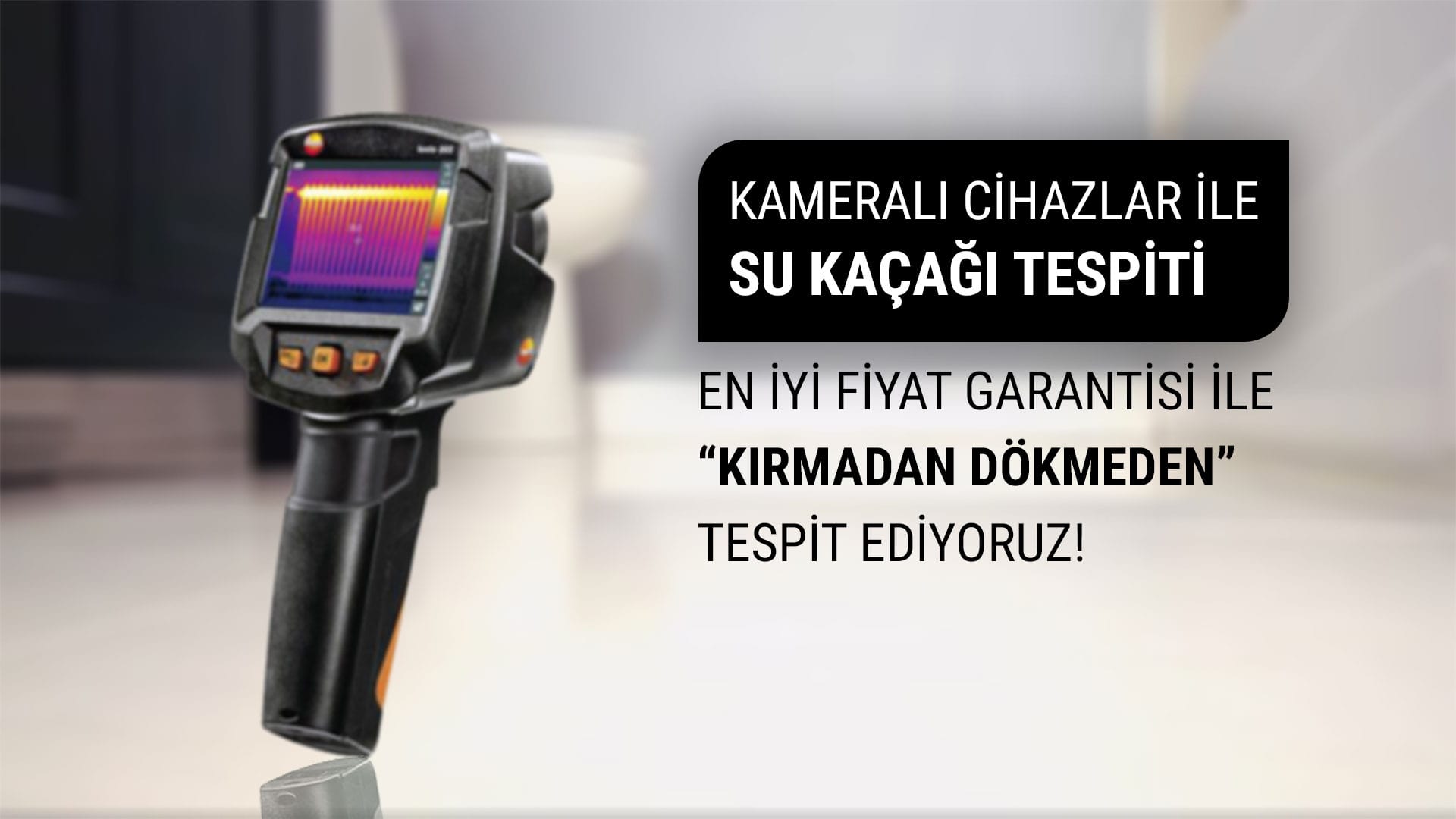 Aziziye Su Kaçağı Tespiti