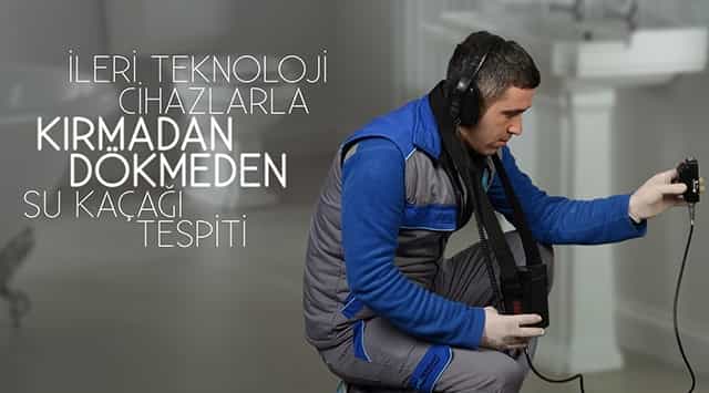 Aziziye Su Kaçağı Tespiti